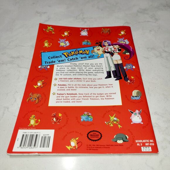 NEW VTG 1999 The Official Pokemon Collector's Sticker Book by Maria S Barbo - Picture 2 of 6